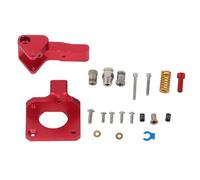 Dual Gear Extruder Aluminum Alloy High Performance 3D Printer Extruder Left Hand Design Smooth for CR10 CR10S CR10S Pro Ender 3 Ender 3 Pro Ender 5 Red