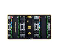 Dual GPIO Expander For Raspberry Pi Pico Board, Two Sets Of Male Headers For Directly Connecting Expansion Modules