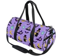 Dual Hand Straps Workout Shoulder Bag for Men Women | Heavy Duty, Daily Travel, Whimsigoth Plague Doctor