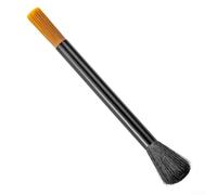 Dual Head Coffee Cleaning Brush for Espresso Machines Safe Nylon Bristles Rust for proof Handle 14.8cm