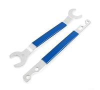 Dual Head Fan Clutch Wrench Set 32mm 36mm for, CR-V Steel Open End Spanner Tool for Automotive Engine Cooling Fan Removal Repair Blue