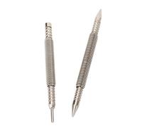 Dual Head Nail Setter and Hinge Pin Punch Set, Spring Nail Set, Hammerless Nail Set Punch Nail Pullers for Wood Metal Plastic