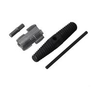 Dual-Head PPR Pipe Threading Tool and Screw Extractor for 1/2in and 3/4in Pipes, Professional Water Pipe Inner Hole Thread Opener and Broken Wire Remover Kit,A