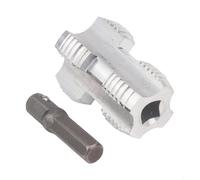 Dual Head PPR Water Pipe Inner Hole Drill Compatible with 1/2 Inch and 3/4 Inch Pipes for Precise Threading Using Power Tools in Plumbing