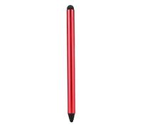 Dual Head Soft Tip Stylus Pen for Touchscreen Tablet Stylus Universal Capacitive Pen Anti Scratch Blue for All Phones Tablets Drawing Writing Note Taking Use (Red)
