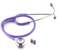 Dual Head Stethoscope for Medical EMT Students Nurse Doctor Vet Light Weight Optimum Stethoscope (Purple)