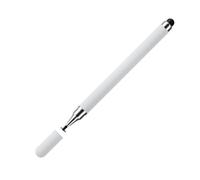 Dual Head Stylus Pen Universal High Sensitivity Touchscreen | Plastic Dual Head Stylus Pen For Note Taking Compatible With Tablets White