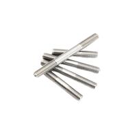 Dual Head Threaded Bar, Double End Thread Rod 304 Stainless Steel Metric M3-M16 20-250mm(50mm,M10)