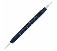 Dual Head Watch Repair Tool, Spring Bar Remover with V-Shaped and Rounded Tips for Watch Band Clasp Adjustment, Aluminum Alloy for Watchmaker