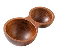 Dual Headed For Coffee Scoop with Walnut Wood Handle, Measuring Spoons for For Coffee Beans and Grounds, Precise 5g and 15g Portions for Brewing and Cooking (Longing)