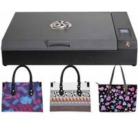 Dual Heating DIY T-Shirt Printer with Digital Display, Direct to Garment Printer, Easy-to-use A3 DTG Printer, 0-200°C Adjustable Temp, 930W for Apparel & Industrial Films