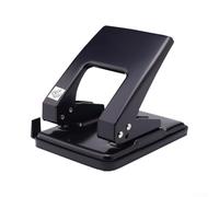 Dual Hole Puncher With Ruler Effortless 6Mm Holes, For Up To 40 For A4 Sheets, For The Home, Office And School, Heavy Duty Metal Paper Puncher