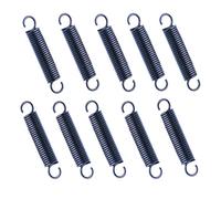 Dual Hook Springs,0.7mm, Outer Diameter 6mm, Length 20-60mm, Steel Extension Spring with Expansion Tension 10PCS(0.7x6x30mm)