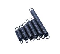 Dual Hook Tension Spring, 1pcs Compression Spring Wire Diameter 4mm OD 41mm 65Mn Steel Open Hook Pullback Coil Extension(450mm)