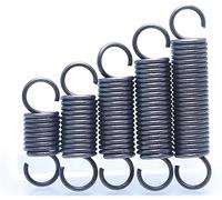 Dual Hook Tension Spring,Extension Spring, 2pcs Wire Dia 2mm Tension Spring with Open Hook OD 10-17mm Extension Spring Pullback Spring(2x16mm (2pcs),80mm)