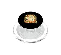 Dual Language Coffee Funny Teacher Appreciation Design PopSockets PopGrip for MagSafe