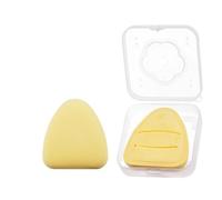 Dual Layer Hydrophilic Polyurethane Makeup Powder Puff, Ultra Soft Thick Cotton Candy Finger Strap Wet Dry Dual Use Foundation Blender Non Absorbent Full Face Cosmetic Sponge-3