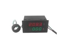 Dual LED 4 digital D69 display Voltage and current meter panel voltmeter ammeter range AC 80-300V 0.00-100.0A