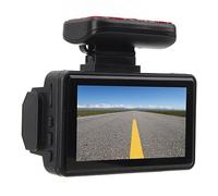 Dual Lens 1080P Dash Cam with Rotatable 3 Inch HD IPS Screen, Nightfor Driving Parking