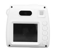 Dual Lens Camera, Intelligent Focusing Digital Camera 1080P Resolution Music MP3 Playback for Outdoor Photography (White)