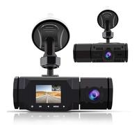 Dual Lens Dash Cam For Cars, FHD 1080P Front And Interior Camera G-Sensor,1.5 Inch IPS display 1080P Dual Recording Car DVR Camera Super Night Vision 170° Wide Angle