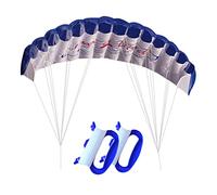 Dual Line Traction Kite Surfing Stunt Trainer Kite Parafoil Parachute Blue