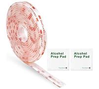 Dual Lock Reclosable Fastener SJ3560, Sticky Back Hook and Loop Fasteners, Made of 3M Dual Lock: Size 1/2” x 2 FT, Clear