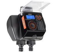 Dual Logic Digital Water Timer Two Way LCD Garden Irrigation Computer Watering
