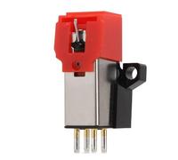 Dual Magnet Moving Turntable Cartridge, Cartridge Moving Turntable Replacement Parts AT91R for LP3 Phonograph, Standard Phono for AT LP3 Turntable, 20 to 20000Hz
