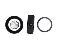 Dual Magnetic Phone Holder 360 Degree Rotation Multi Angle Adjustment | Hands free operation for cart GPS fitness equipment with strong magnetic mount and 360 degree rotation