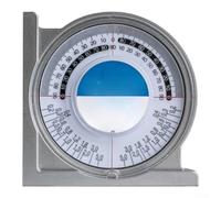 Dual Magnetic Slope Meter Aluminum ABS Auto Calibration Angle Tool | ±0.1° Accuracy, Two-Sided Magnetic Hold, -130° To 130° Scale, Compact Body For Construction And Technical Measurements