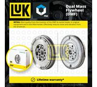 Dual Mass Flywheel DMF fits VAUXHALL ZAFIRA A 2.0D 99 to 05 Y20DTH LuK 5616003