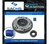 SACHS Clutch Kit 2290601050 For Audi A1 1.6 TDI 2010- 66kW 89hp