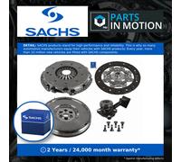 SACHS 2290 601 156 Clutch Kit for Peugeot 208 I (CA_, CC_) 2012-2020 and Other Vehicles
