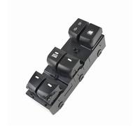 Dual Master Window For Hyundai Lang Move For Elantra MD Front Back Left Right Door Window Glass Elevator Control Master Switch(AUTO Down Black)