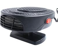 Dual Mode 24V Car Heater With Hot And Cold Air For Rapid Windscreen Defrosting And Snow Removal - Portable With Safety Overheat Protection And Secure Installation Options(Black) - Winter Maintenanc...