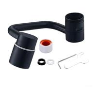 Dual Mode Kitchen Faucet Extender with 1080° Rotating Spout, Adjustable Height Metal Sink Aerator for Bathroom, Silver(3)