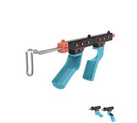 Dual-Mode Shooting Game Blaster Grip Gunstock for Switch/Switch OLED/Switch 2, Rifle-Like or Dual-Pistol Handle Accessories Connect to Touch Controller