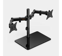 Dual Monitor Stand With Glass Base