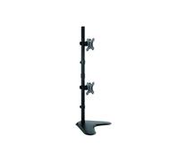 DUAL MONITOR VERTICAL MOUNT 2 Computer Screen Stand Twin Display
