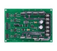 Dual Motor Driver Module High Power H Bridge DC Controller Board with Braking Function and 30A Current Rating - Integrated Half Bridge Driver Chips and Bootstrap Capacitor