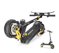 Dual Motor Electric Scooter Adults,iENYRID ES1 Folding E Scooter 60KM Range 20.8AH Battery,25Km/h Max Speed,10" Off Road Tires,Dual Suspension & Braking System,Escooter Cruise Control