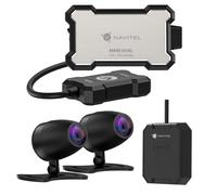 Dual Motorcycle Dash Cam Navitel M800 Front & Rear with GPS Module and Wi-Fi