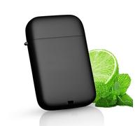 Dual Nasal Inhaler, Portable Double Hole Nasal Congestion Inhaler, Aromatherapy Stick, Mint Flavor Essential Oil Nasal Inhaler for Sinus & Congestion Relief, Tension Relief & Focus Boost (Lemon)