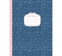 Dual Notebook Blank and Lined Pages: Large Alternating Pages Journal - Plain Paper On One Side, College Ruled Lined Paper On The Reverse Side 8.5 x 11 inches 75 Sheets/150 Pages Abstract Pattern