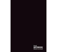 Dual Notebook Blank & Lined: 7″ × 10″ | 120 pages (60 blank + 60 college-ruled) - for drawing, journaling & notes