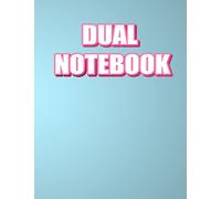 Dual Notebook Lined One Side Blank Other: Notebook with Lined and Blank Pages Alternating, 8.5 x 11, 120 Pages (60 Ruled + 60 Blank), pink-fresh-style (Blank & Line Journal )(Volume 2)
