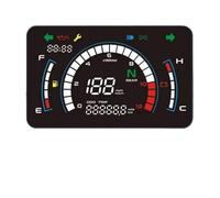 Dual Odometer Gauge For EX5 Motorcycle Digital Tachometer Motobike Dashboard Lager Board With Bracket Universal Adjustable