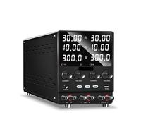 Dual Output DC Power Supply Variable, 300W-720W Double Channel Lab Regulated Power Supply For Repairing Test High Sensitivity Control(30V 5A)