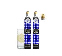 Dual Pack CO2 YOU Gas Cylinder (SCREW IN) 60 Litre for Home Carbontators - Check Your Compatibility Below